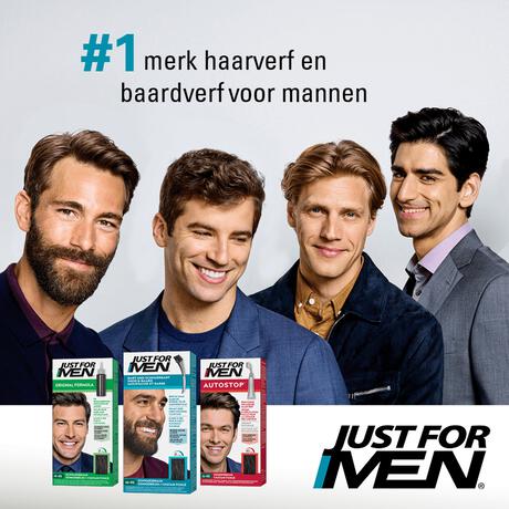 Just For Men Snor & Baard Donkerbruin M45
