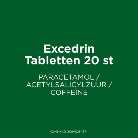 Excedrin Migraine Tabletten 20 stuks