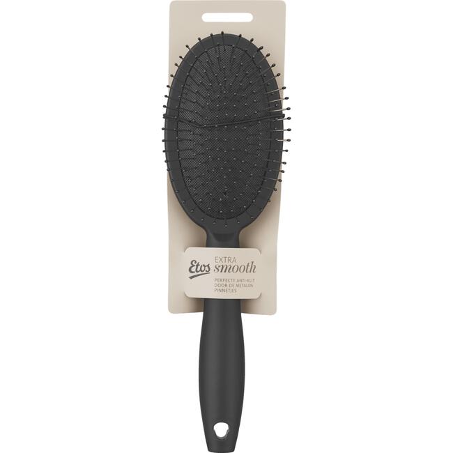 Etos Extra Smooth Ovale Borstel Zwart
