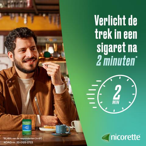 Nicorette Freshmint Suikervrij Zuigtabletten 4 MG Nicotine 80 Stuks