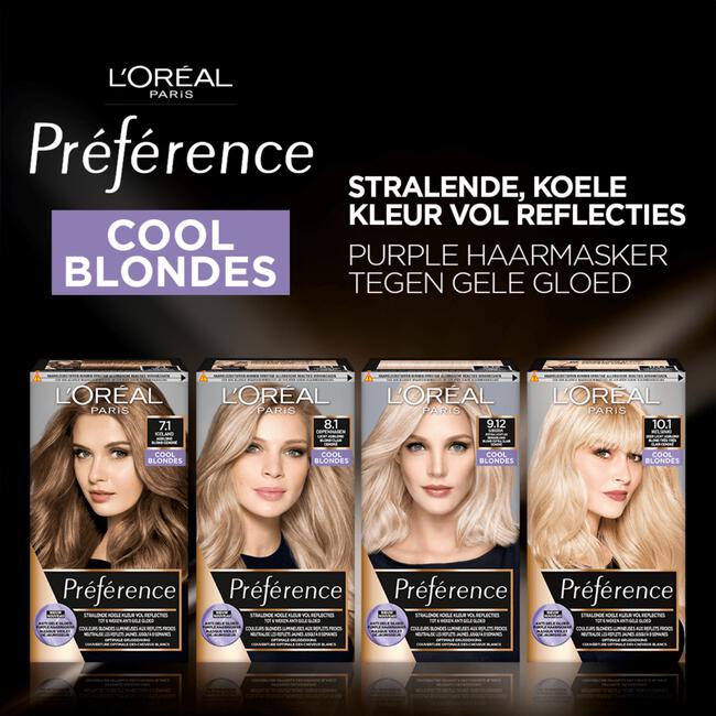 L'Oréal Paris Préférence Permanente Haarverf 10.1 Helsinki