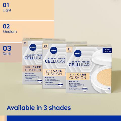NIVEA Cellular 3-in-1 Cushion Dark 15 ML