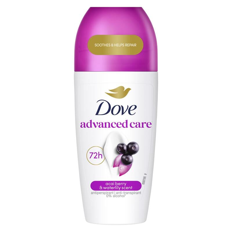 Dove Go Fresh Açaí Berry & Waterlily Anti-Transpirant Deodorant Roller 50 ML