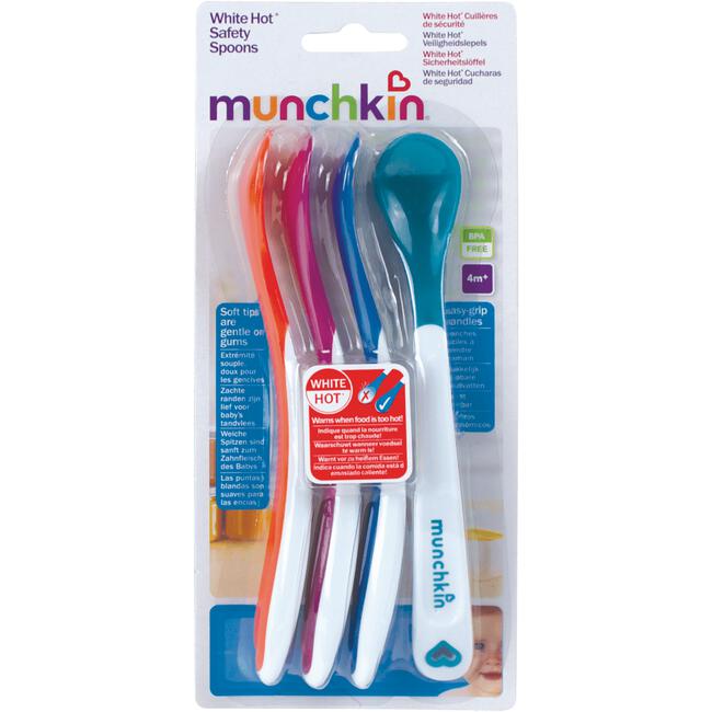 Munchkin White Hot Safety Spoons