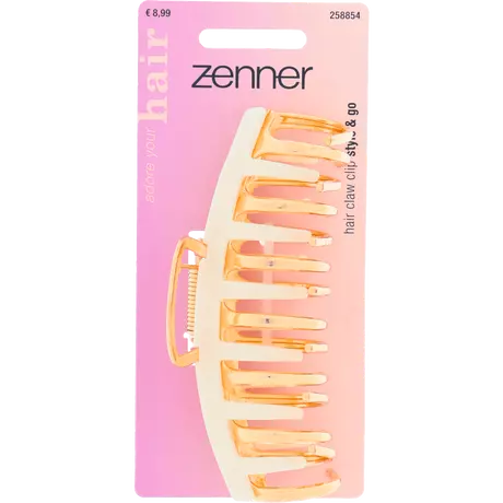 Zenner Haarklem Rond Metaal/Goud