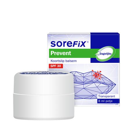 SoreFix Prevent Op Zink Gebaseerde Koortslip Balsem 8 ML