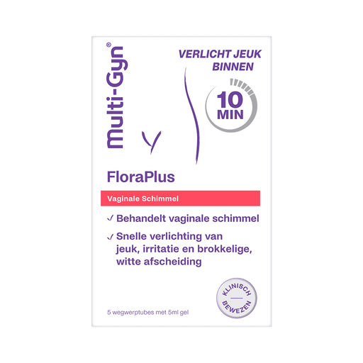 Multi-Gyn FloraPlus Bij Vaginale Schimmel 5X5 ML