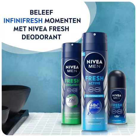 NIVEA MEN Fresh Active Deodorant Roller 50 ML