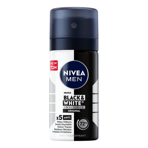 NIVEA MEN Black & White Deodorant Mini 35 ML