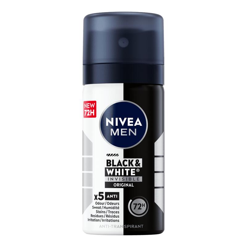 NIVEA MEN Black & White Deodorant Spray Mini 35 ML