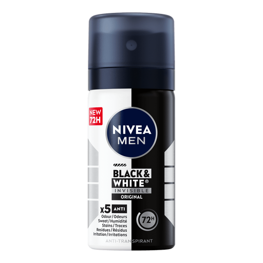 NIVEA MEN Black & White Deodorant Spray Mini 35 ML