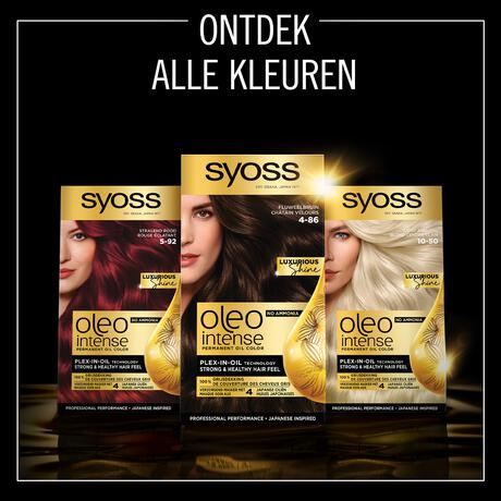 Syoss Oleo Intense Permanente Haarkleuring 6-76 Warm Koperblond/Cuivre Doré