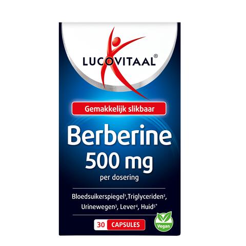 Lucovitaal Berberine Puur 500Mg 30