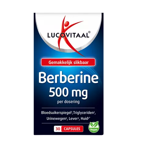 Lucovitaal Berberine Puur 500Mg 30