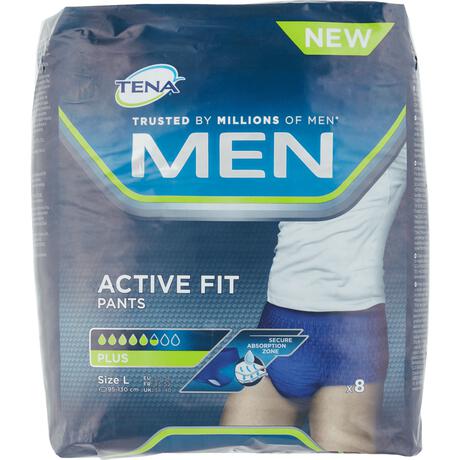 Tena Men Active Fit Plus L/XL Incontinentie - 8 stuks