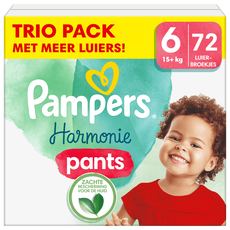 Pampers Harmonie Pants Luierbroekjes Maxi Geant Maat 6 15+ KG 72 Stuks
