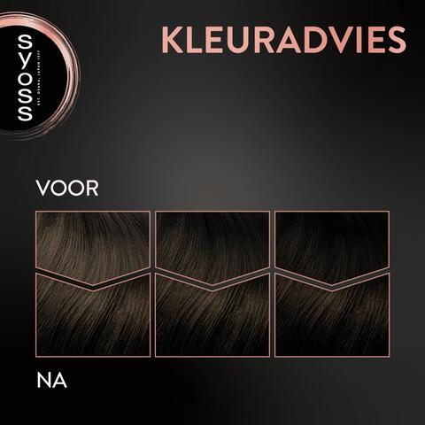 Syoss Haarverf 4-1 Middenbruin