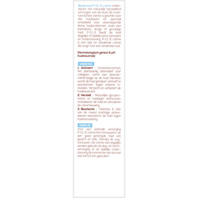Biodermal P-CL-E Dagcrème 100 ML