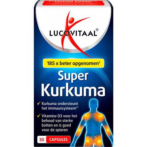 Lucovitaal Super Kurkuma 30 stuks