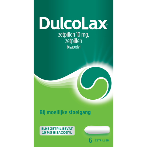 Dulcolax Bisacodyl Zetpillen 10 MG Zetpillen 6 stuks