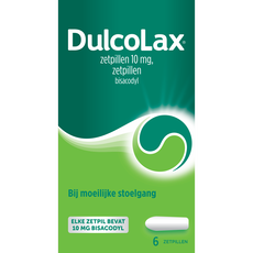 Dulcolax Bisacodyl Zetpillen 10 MG Zetpillen 6 stuks