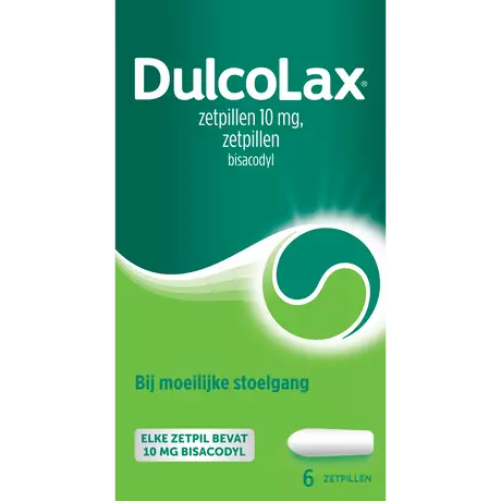 Dulcolax Bisacodyl Zetpillen 10 MG Zetpillen 6 stuks