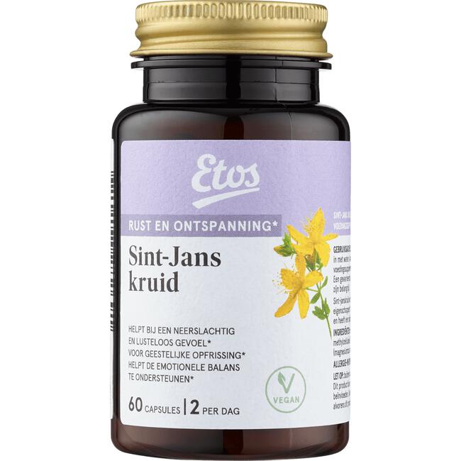 Etos Sint-Janskruid Capsules 60 stuks