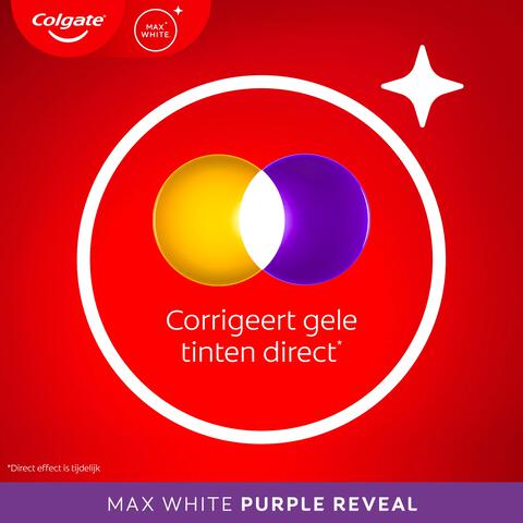Colgate Max White Purple Reveal Tandpasta 75 ML