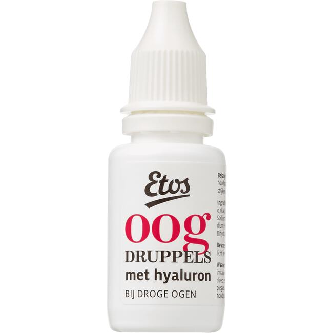 Etos Oogdruppels Met Hyaluron 10 ML