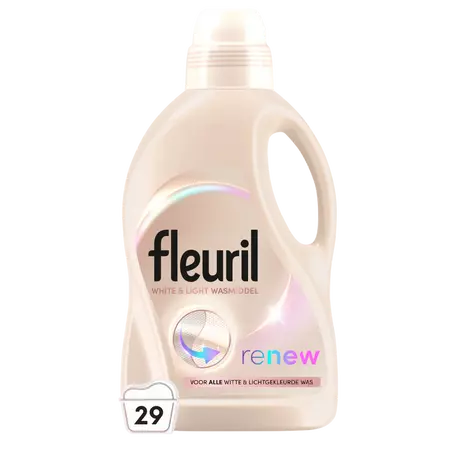 Fleuril White & Light Vloeibaar Wasmiddel 29 wasbeurten