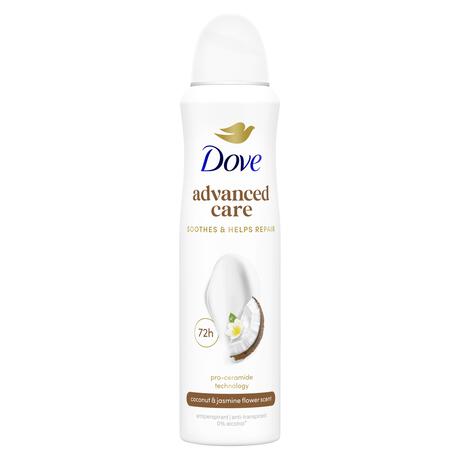 Dove Advanced Care Coconut & Jasmine Flower Anti-Transpirant Deodorant Spray 150 ML