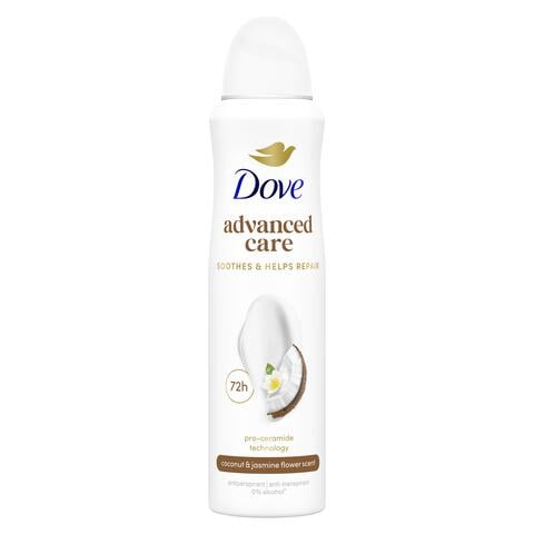Dove Advanced Care Coconut & Jasmine Flower Anti-Transpirant Deodorant Spray 150 ML