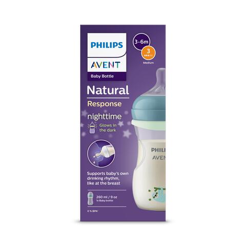 Philips Avent Natural Response Babyfles Nighttime SCY903/81 260 ML