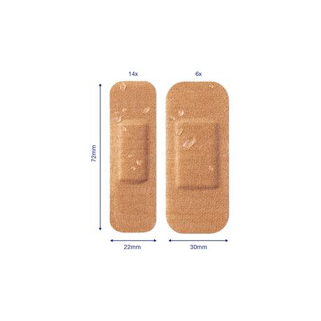 Hansaplast Elastic Waterproof Pleisters 20 Pleisters