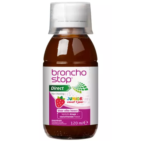 Bronchostop Direct Junior Hoestdrank Met Honing 120 ML