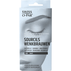 Swiss O-Par Wenkbrauwen kleur Zwart
