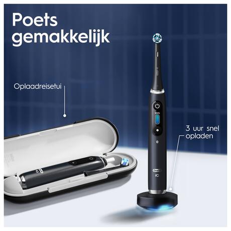 Oral-B iO 9S Zwart Elektrische Tandenborstel 
