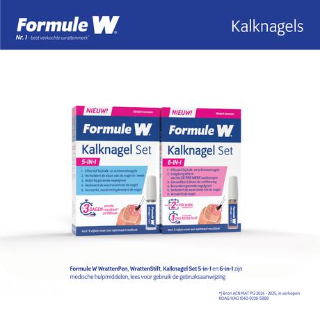 Formule W Kalknagel set 6-In-1