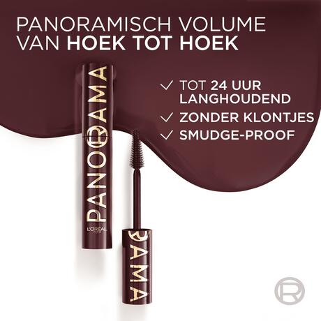 L'Oréal Paris Panorama Chromatic Mascara Bordeaux Donkerrood
