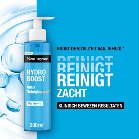 Neutrogena Hydro Boost Cleansing Gel Alle Huidtypen 200 ML