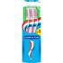 Aquafresh Clean & Flex Hard 2+1 Tandenborstel 3 stuks