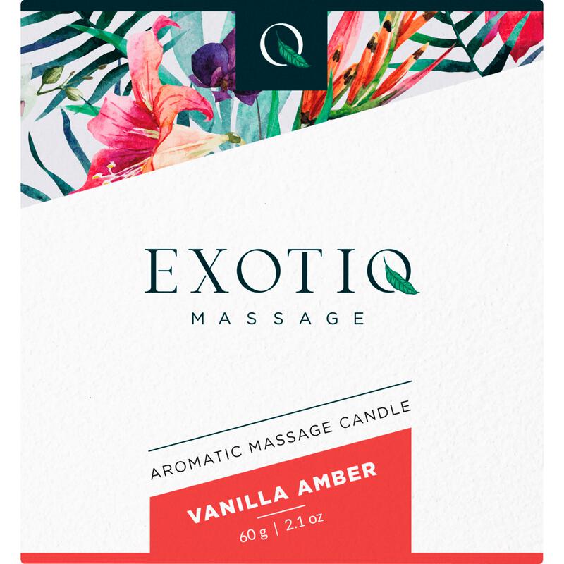 Exotiq Vanille Amber Massagekaars 60 gram
