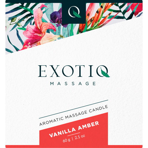 Exotiq Vanille Amber Massagekaars 60 gram