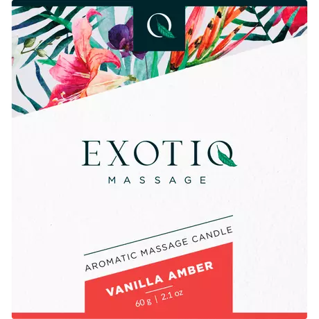 Exotiq Vanille Amber Massagekaars 60 gram