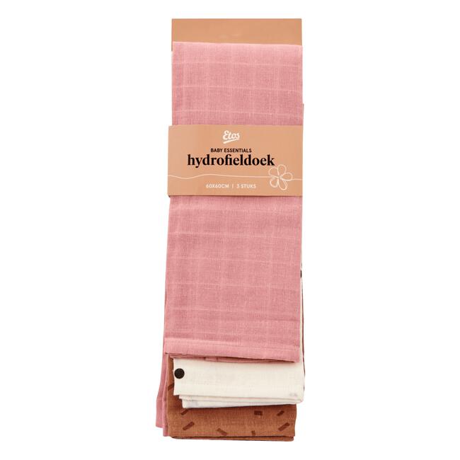 Etos Hydrofiele Doek Dot Set 3 stuks
