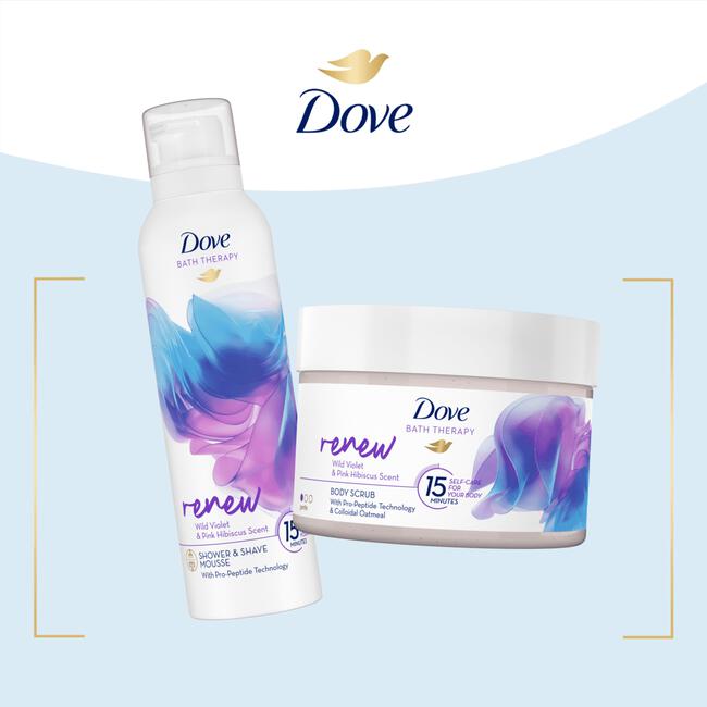 Dove Bath Therapy Renew Bodyscrub 295 ml