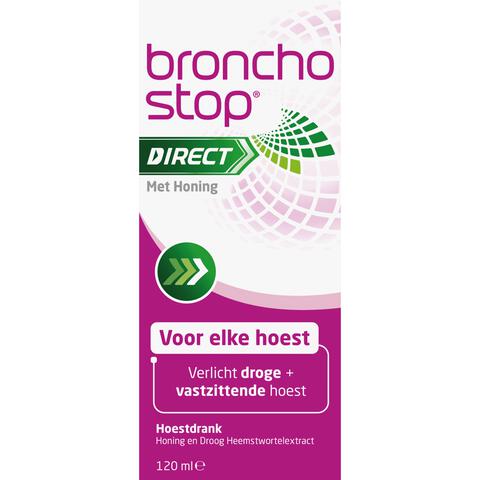 Bronchostop Direct Hoestdrank met Honing 120 ML