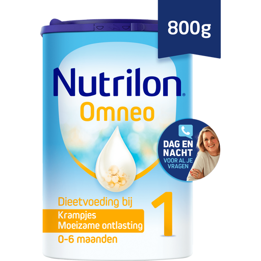 Nutrilon Omneo 1 Dieetvoeding 0-6 Maanden 800 gram