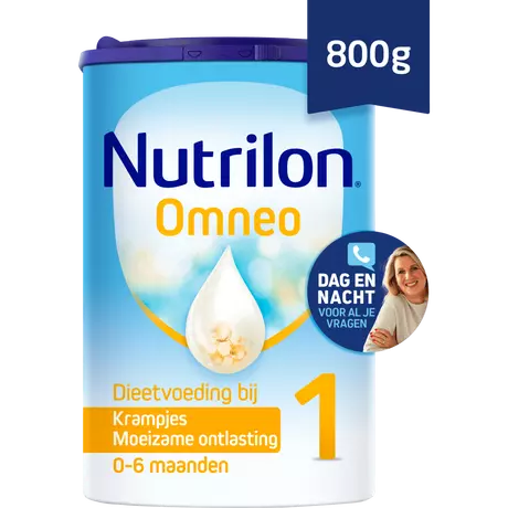 Nutrilon Omneo 1 Dieetvoeding 0-6 Maanden 800 gram