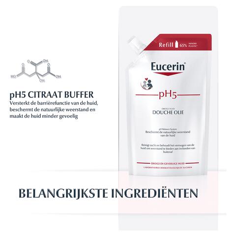 Eucerin pH5 Doucheolie Navulverpakking 400 ML